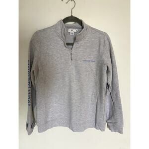 Vinyard Vines Light Grey Quarter Zip Size Medium